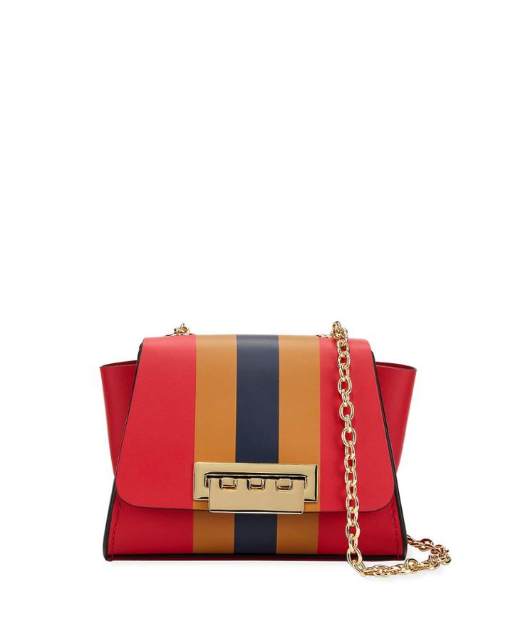 Eartha Striped Mini Crossbody Bag