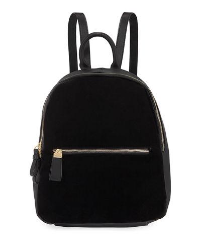 Vera Velvet Two-tone Backpack