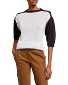 Bicolor Half-sleeve