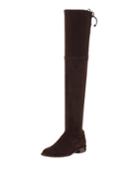 Lowland Suede Over-the-knee Boots