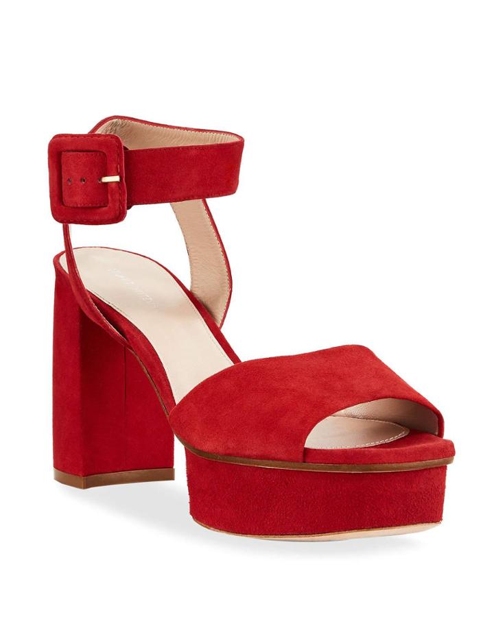 New Deal Suede Platform