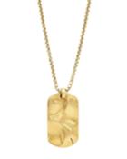 Men's Cracked Dog Tag