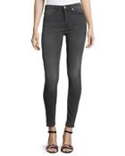 Gwenevere High-waist Faded Jeans