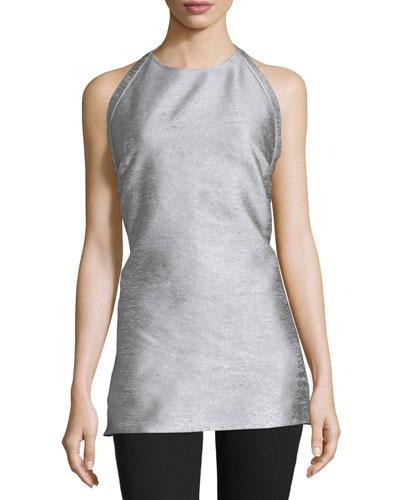 Halter-neck Backless Top,