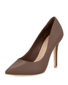 Opia Leather Pointed-toe Pump