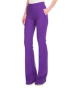 High-waist Flare-leg Pants, Iris