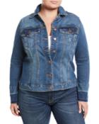 Lily Released-cuff Jean Jacket,