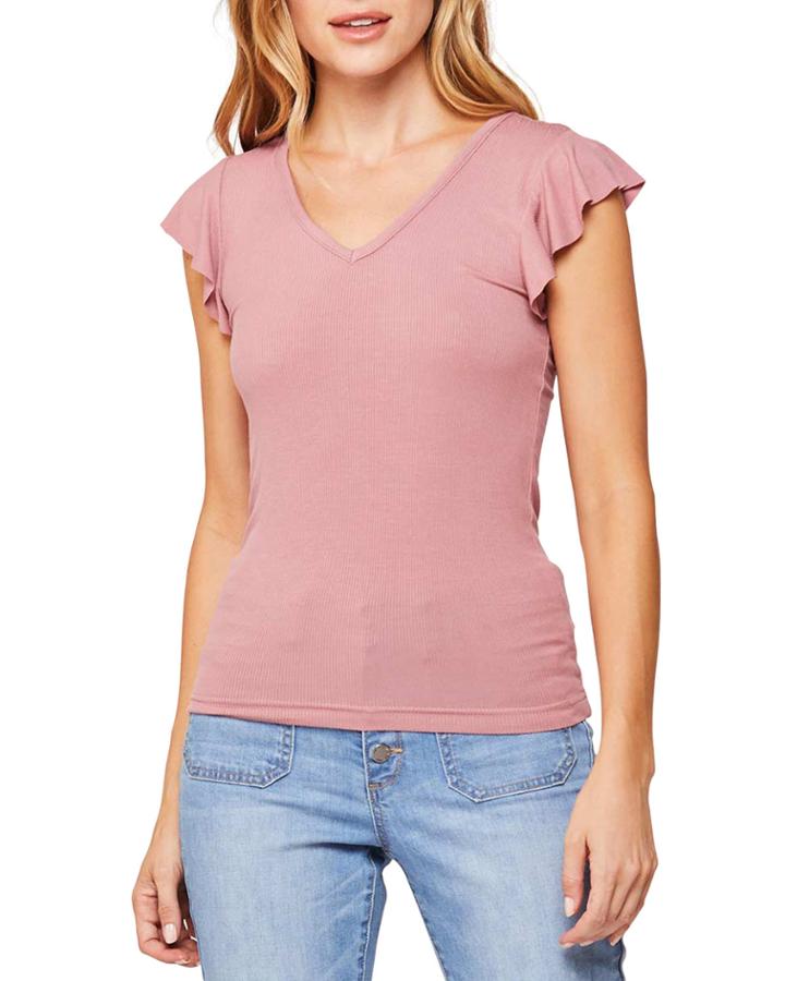 Rochelle Flutter Cap-sleeve