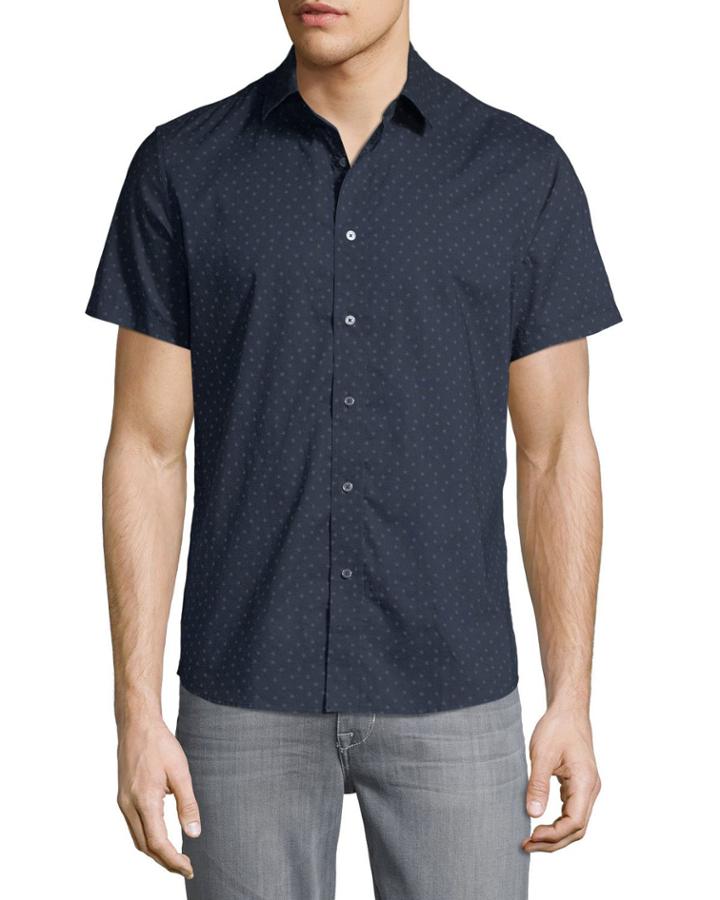 Men's Star-print Short-sleeve