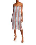 Rowan Lace-up Striped