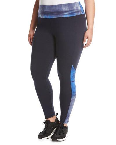 Skyward Performance Leggings, Cobalt,