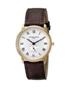 Men's Classics Slimline Quartz Yellow Gold Watch With