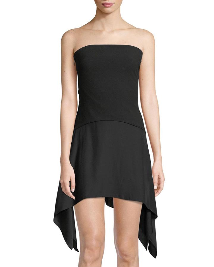 Wentworth Strapless Handkerchief Dress