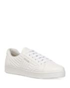 Stitched Leather Low-top