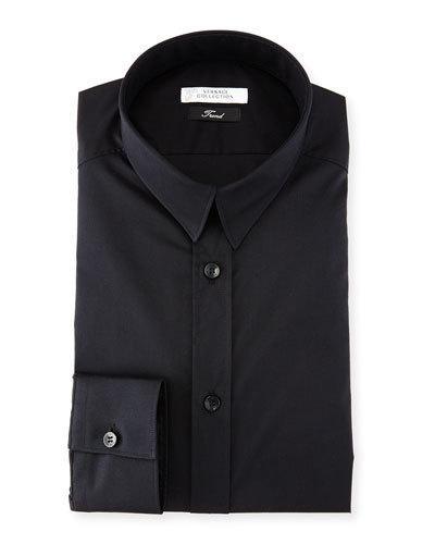 Solid Cotton Dress