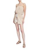 Candy Shop Strapless Playsuit