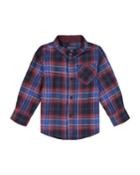 Boy's Plaid Button-down Shirt,