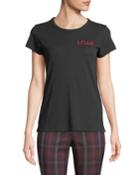 Hello Crewneck Cotton Tee