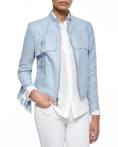 Long Sleeve Zip-front