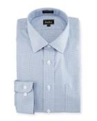 Classic-fit Non-iron Basketweave Check Dress