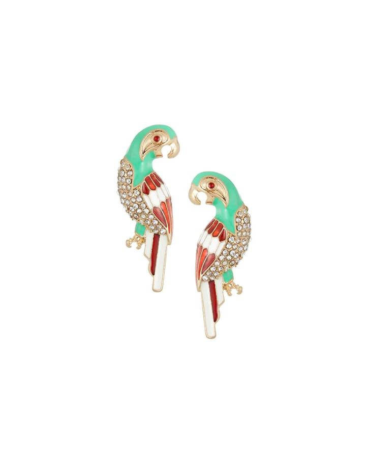 Parrot Crystal & Enamel