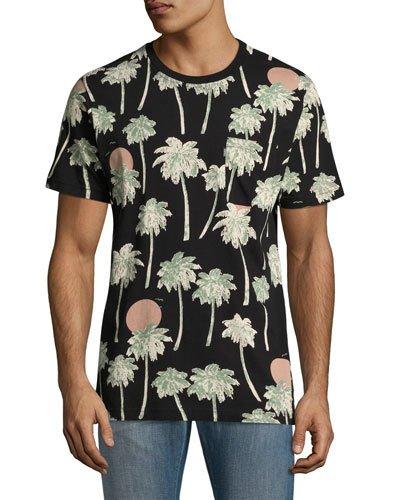 Maxwell Hawaii Short-sleeve Tee, Black