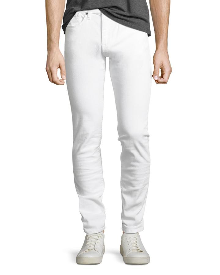 Men's Brixton Slim-straight Denim Jeans In Newman