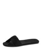 Paulita Satin Flat