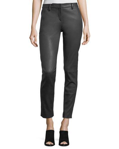 Leather Legging-style Trousers
