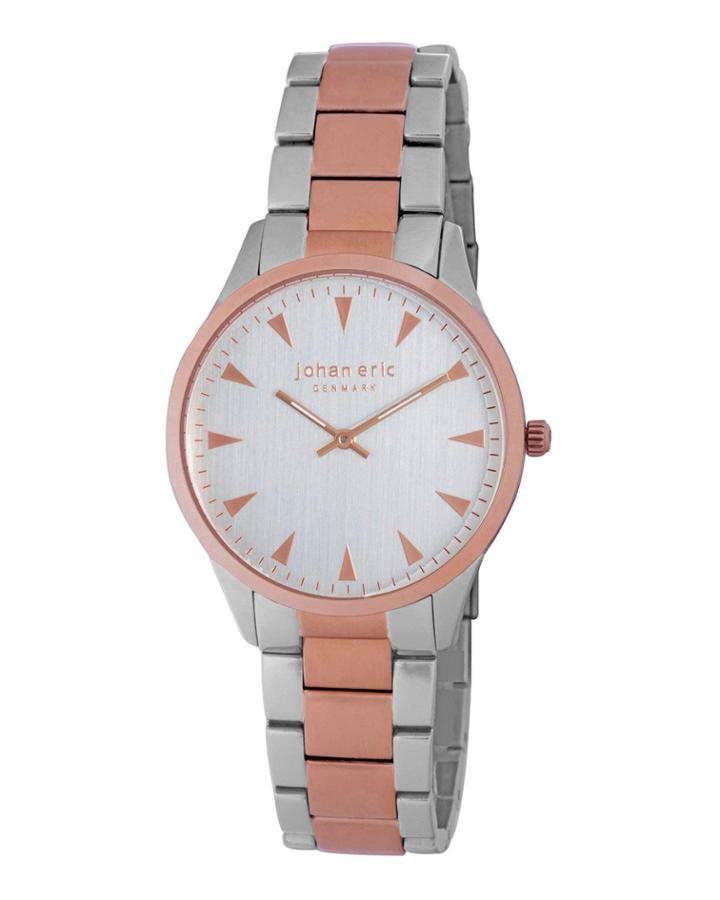 Men's Helsingor Quartz Silver Two-tone Stainless Steel Bracelet Watch