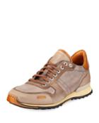 Metallic Leather And
