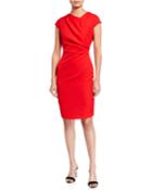 Asymmetric Cap Sleeve
