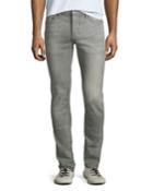 Men's Wight-fit Button-fly Jeans