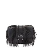 Amazone Fringed Leather Hobo Bag