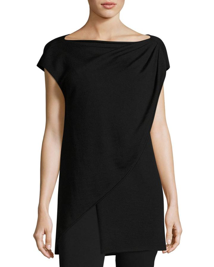 Cap-sleeve Asymmetric Layered