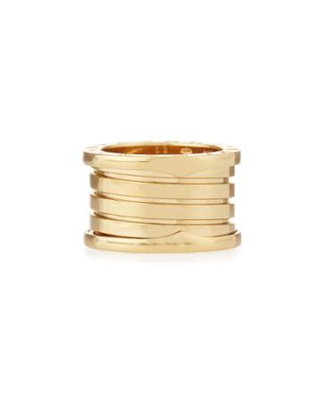 Lc Estate Jewelry Collection Estate Bvlgari 18k Yellow Gold B.zero1 Band Ring, Size