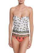 Life's Peachy Printed Underwire One-piece
