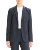 Staple One-button Eco Sharkskin Blazer