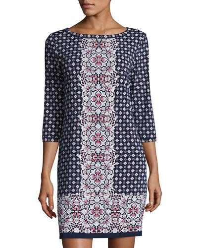 Geometric-print Jersey