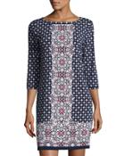 Geometric-print Jersey