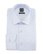 Men's Two-tone Plaid Dress