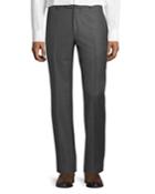 Men's Sharkskin Wool Dress Pants