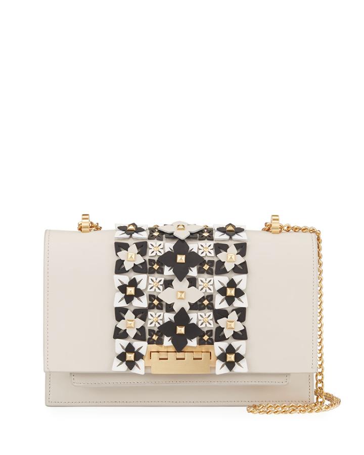 Earthette Studded Floral Leather