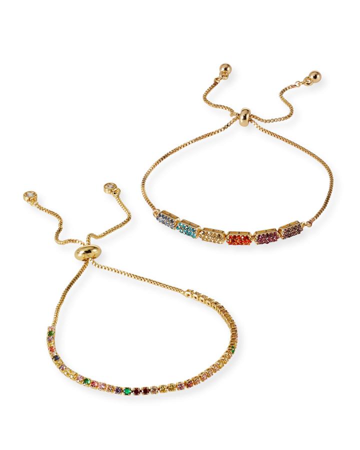 Adjustable Gem Bracelets,