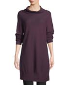 Tencel/silk Turtleneck Tunic