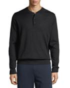 Men's Wool Henley