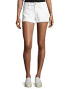 Quinn Mid-rise Slim Girlfriend Jean Cutoff