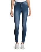 Spray-on High-rise Skinny Jeans,