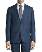 Modern-fit Sharkskin Two-piece Wool