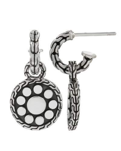 Dot Small Round Hoop Earrings